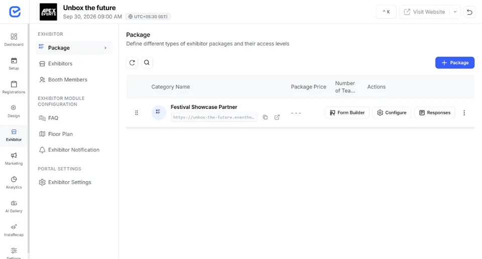 EventHex portal screen matched to this association event format